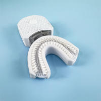 Cepillo De Dientes Eléctrico Sin Cable En Forma De U Para Adultos Limpieza Oral Portátil 360° Con Escáner De Lengua - details 4