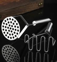 Molinillo De Patatas De Acero Inoxidable Manual Machacadora De Frutas Y Verduras Para Cocina Adecuado Para Niños Gadgets Complementarios - details 7