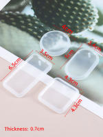 Molde De Silicona Para Joyería DIY Pendones Redondos Y Rectangulares Formas De Corazón Y Escudo Herramientas Para Colgantes Y Llaveros - details 4