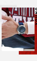 Reloj De Pulsera Casual NAVIFORCE Para Hombre Resistente Al Agua Y Al Choque Con Correa De Silicona Deportiva Luz Propia Y Calendario Completo - details 5
