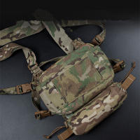 Bolsa De Cinturón Individual De Primeros Auxilios Trauma Pouch EDC Para Airsoft Y Chalecos De Porta Placas Color Negro/Marrón De Camuflaje/Ranger Verde - details 12