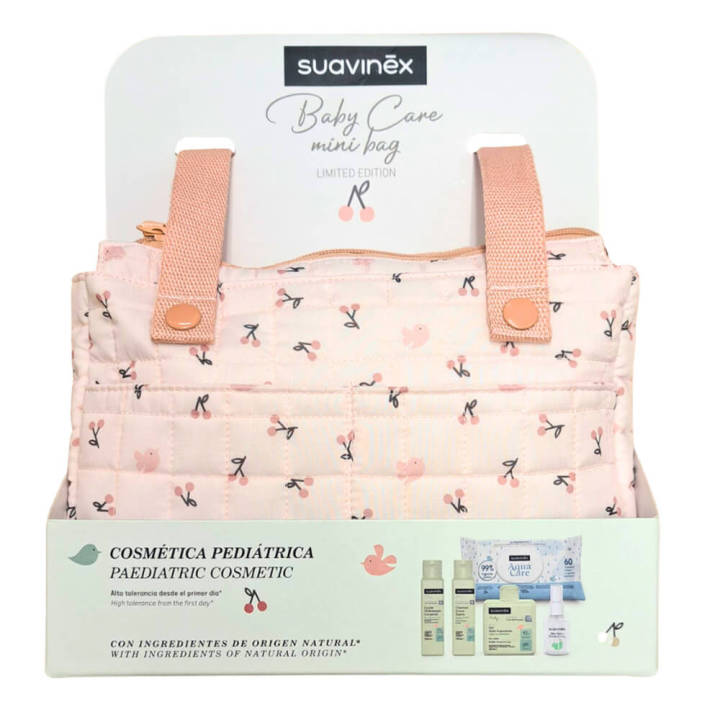Canastilla Baby Care Mini Bag Set Suavinex Rosa