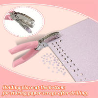 Pegatina De Perforadora De Agujeros Único Para Scrapbooking Estrella Corazón Círculo Kawaii DIY Herramienta De Corte De Formas Perforadora 2024 - details 9