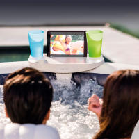 INTEX - Bandeja con soporte para 2 bebidas con luz LED para PureSpa, 45x26x16 cm, funciona con 2 pilas de litio CR2032 incluidas - details 6