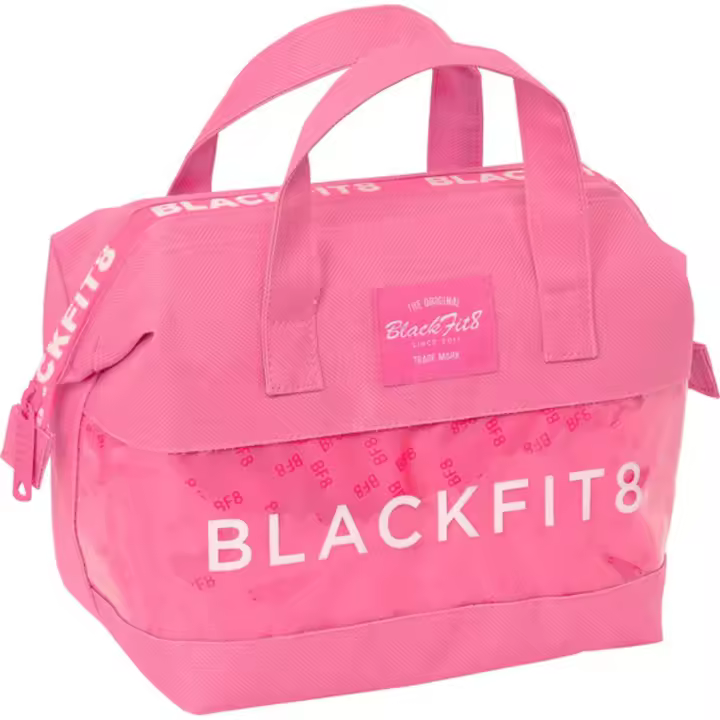 SAFTA - Neceser con asas Blackfit8 "Glow up" - Neceser Espacioso- Duradero y Elegante- ideal para Accesorios Personales - Neceser Diseño Único y Licencia Oficial by SAFTA - Neceser Material Resistente y Duradero - 1