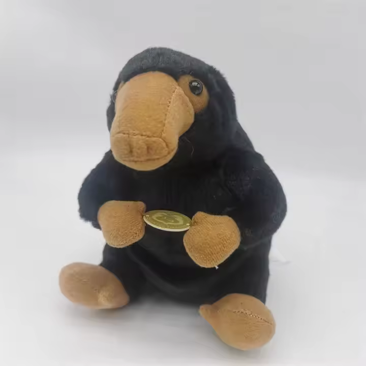 Juguete De Peluche Fantastic Beasts Niffler Negro Platypus Suave Muñeco Regalo De Cumpleaños Para Niños Y Adultos - 1