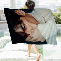 Toalla De Playa Microfibra Absorbente Y Secado Rápido Suave Para Yoga Natación Senderismo Toalla De Baño Cha Eun Woo Corea Tamaño 76x182 Cm - details 1