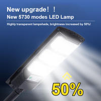 Lámpara Solar Exterior Potente 12000LM 3 Modos Sensor De Movimiento IP65 Impermeable Para Jardín Calle Y Pared - details 6