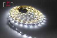Tira De Luz LED RGB 5V 3AA Batería Flexible 1M 2M 3M 4M 5M 50cm Calor Blanca Iluminación Ribbon Tape Para Decoración De Pared - details 6