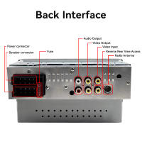 Ahoudy 7" Radio De Coche 1 Din Multimedial MP5 Soporta TF USB AUX Pantalla Táctil Bluetooth Universal Para Todas Las Marcas De Vehículos - details 12