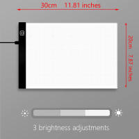 Tablero De Dibujo LED A4/A5 Con 3 Niveles De Brillantez Juguete De Pintura Para Niños Tablero Dimmable Para Dibujos Y Rompecabezas Regalo - details 1
