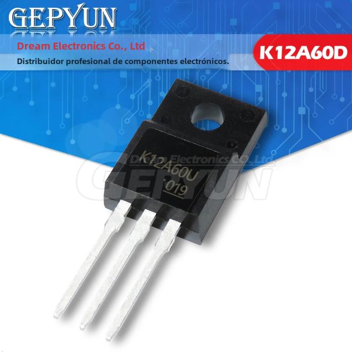 10PCS Reguladores De Voltaje K12A60U TO-220F TK5A50D TK6A65D TK8A60DA TK8A65D TK10A50D TK10A60D TK13A60D TK20A60U 600V TK12A60U TO-220
