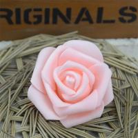 50pcs Rosas Artificiales De PE 6cm Para Decoración De Bodas Y Fiestas En Casa Flores Fake Para Manualidades Y Garlands Colores Variados - details 9