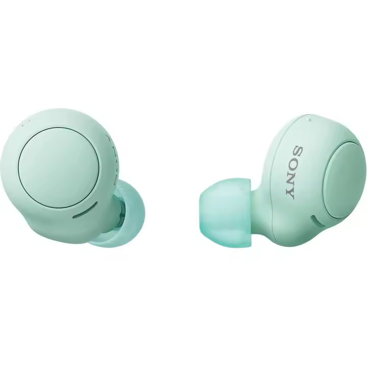 SONY WF-C500 Auriculares "True Wireless" con Bluetooth 5.0, Compatible con Smartphone, resistencia al agua IPX4, batería de larga duración, manos libres, color Verde - 1