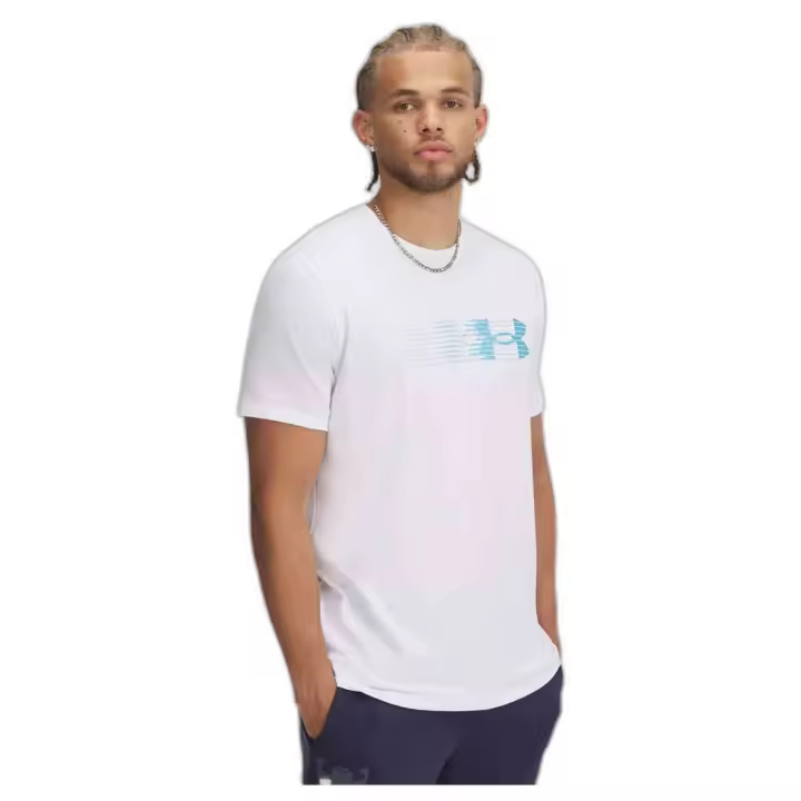 Textil Sportswear marca Under Armour modelo 1390206-100 para hombre en color blanco - 1