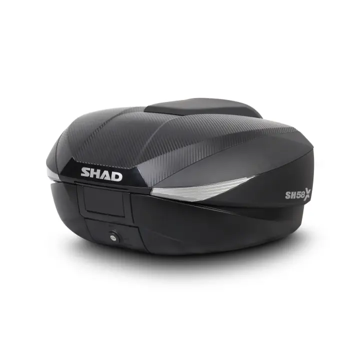 SHAD SH58X EXPANDIBLE BAULET 46 52 58 LT CARBONO + MOTOR UNIVERSAL PLAC - 1