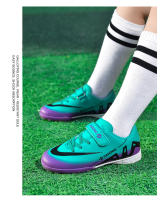Zapatillas De Fútbol Rosa Para Niños Zapatos De Turf Profesionales Entrenadores Para Niños Zapatos De Futsal Cómodos Y Duraderos Para Interior - details 14