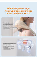 Masajeador eléctrico de cuello y hombros para el dolor Espinal, compresa caliente, masaje calmante, relajación muscular del cuello, chal de masaje - details 2