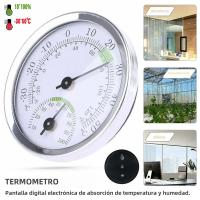 Mini Termómetro Y Higrómetro Tipo Pointer Para Interior Sensor De Temperatura Y Humedad Para Hogar Medidor Electrónico - details 1
