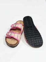 TULIPANO -Chanclas Corcho - Sandalias de Corcho para Mujer - Estilo Zueco - Dos Hebillas - Cómodas y Versátiles - details 0