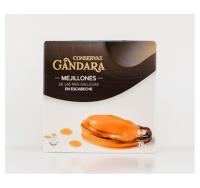 Conservas Gandara Mejillones en Escabeche de las Rías Gallegas con Aceite de Oliva y Especias 6/8 - details 0
