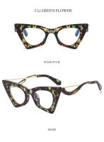 Gafas De Ojos Retro Para Mujer OEC CPO E678 Marco De Gafas De Moda Acetato Lente Transparente Para Receta Médica - details 5