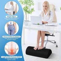1Pc Taburete Para Pies Ergonómico Con Memoria De Espuma Antideslizante Y Lavable Para Aliviar La Fatiga En El Trabajo - details 10