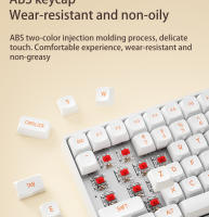 Teclado Mecánico Aigo CK104 Con Ratón Inalámbrico 2.4G Juego Rojo Switch 106 Teclas Ergonómicas 4 Botones Ratón Para Gamer - details 11