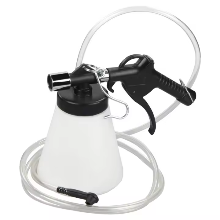 Kit De Cambio De Aceite De Freno Pneumático Para Coche 1L Incluye Herramientas Para Rellenar Y Sanguinaría Set De Repuesto De Aceite De Freno - 1