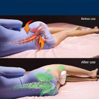Almohada De Memoria Para Piernas Y Caderas Alivio Del Dolor Articular Y Espinal Cojín De Soporte Para El Sueño Ortopédico Y Corrección De Sciatica - details 7