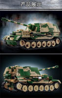 Bloques De Construcción Para Niños Modelo De Tanque Panzerkampfwagen VIII Maus De La Segunda Guerra Mundial WW2 Juguetes Educativos Para Adolescentes Y Adultos - details 21