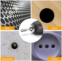Cabeza De Moldeo Para Rotar 10 Piezas 1/8" Broca De Carbono Tungsteno Diamante Corte Herramienta De Abrazadera Para Metalworking - details 6