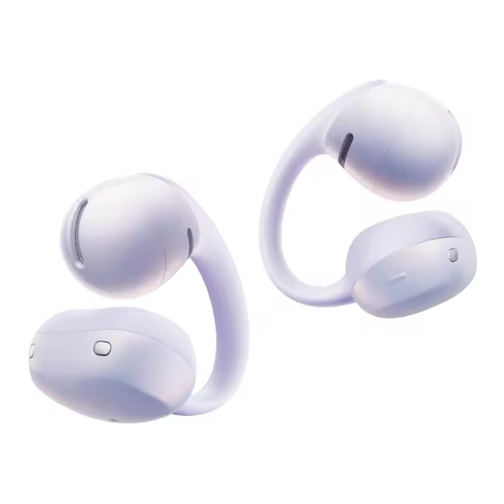 SHOKZ OpenDots Air Púrpura / Auriculares inalámbricos Open-Ear con Clip - 1