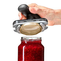 Ajustable Abrebotellas Manual Multifuncional Gadgets De Cocina Herramienta Para Abrir Botellas Y Latas Aluminio Resistente - details 4