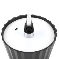 Lámpara De Mesa Inalámbrica LED Para Botella De Vino 3 Colores Regulables USB Recargable Luz De Bebida Con Toque Top - details 21