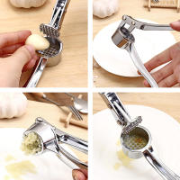 Prensa De Ajo Y Jengibre Multifuncional De Acero Inoxidable Herramienta De Cocina Eco-amigable Molinillo De Mano Para Verduras Y Frutas - details 8