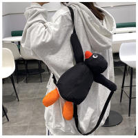 Mochila De Peluche Pingüino 38cm Juguete De Peluche Suave Para Niñas Regalo De Cumpleaños Bolsa De Hombro Animal De Peluche Unisex - details 9