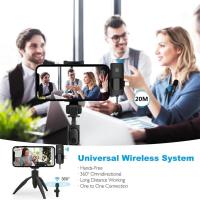 Micrófono Lavalier Inalámbrico 4 En 1 Para iPhone Y Android Con Entrada De 3.5mm Reducción De Ruido Profesional Para Radio Grabación En Vivo Y Conferencias - details 3