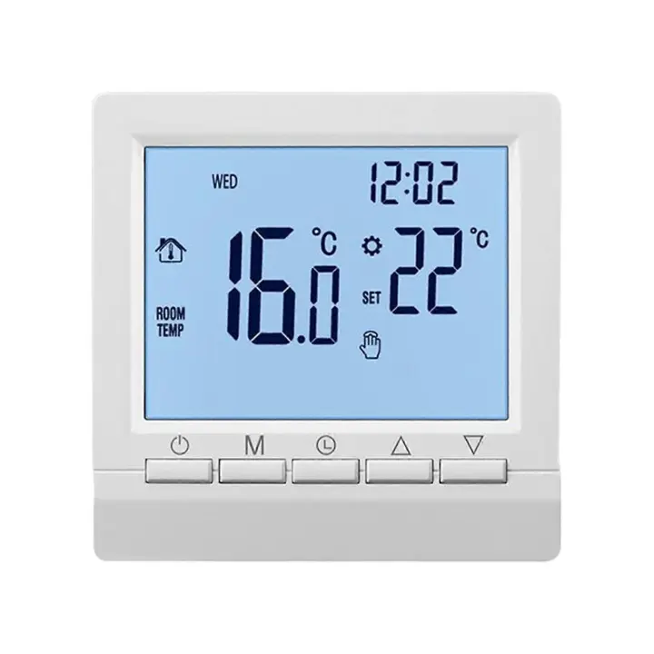 LCD Digital Room Controller Termostato Habitación Termostato FootFloor Calefacción de Pared KIT de Calefacción - 1