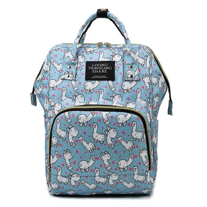 Mochipa para pañales de moda, Bolso de gran capacidad para Mamá, Bolsas multimoción para pantalones de viaje al Aire Libre impermeables para el bebé, Cambio de pañales de gran capacidad, bolsas de pañal, mochipa de viaje - 1