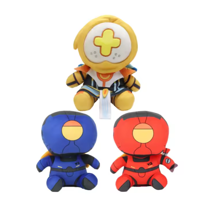 Muñeco De Peluche Robot Guerra 20cm Regalo De Navidad Para Jóvenes Suave De Algodón PP Y Veludo Regalo De Fiestas Para Niños Y Adultos - 1