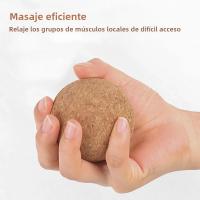 Bola De Masaje De Madera De Tárraco Para Yoga Y Terapia De Relajación Bola De Masaje Para Pies Y Espalda Alivio De Tensión Punto De Tracción Para Relajar Los Muslos - details 1
