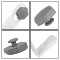 Portador De Sábanas De Cama Individual Clip Antideslizante Para Ropa Y Accesorios De Hogar Material Plástico Fijo a Ángulo - details 1