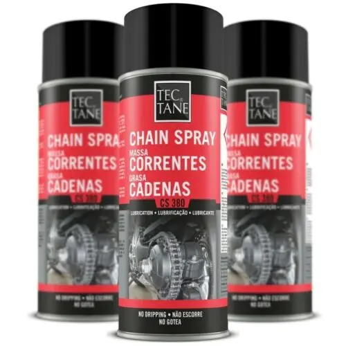 PACK 3 SPRAYS DE GRASA PARA CADENAS DE MOTO ,NO GOTEA 400 ML - 1
