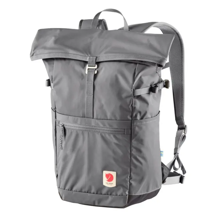 Mochila Gris Fjallraven High Coast Foldsack 24L Shark Grey Ligera y Versátil - 1