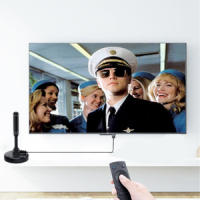 TEMCO Antena HDTV 4K 1080P con Base Magnética, Diseño de Luz Delgada, Canales HD Gratuitos para el Hogar y los Viajes,Antena de TV para canales digitales terrestres, Antena digital portátil interior/exterior para sintonizador de TV, USB/DVB-T TDT TV/DAB - details 3