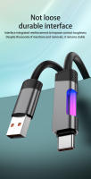 Cable De Carga Rápida JINMUXI USB Tipo C 20-120W RGB Cambio De Color Para Xiaomi Huawei Redmi OPPO OnePlus POCO Cable De Datos - details 8