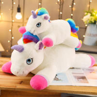 Muñeco De Peluche Unicornio Arcoíris Tamaño Gigante Suave Y Suave Regalo De Navidad Para Niños Y Niñas Animal De Peluche Unicornio De Algodón PP - details 7