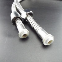 Tubo De Showers Flexible En Acero Inoxidable Extensión De Agua Para Baño 1.2m/1.5m/2m Longitud Plomería Piscina Pulido a Láser - details 2