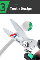 Tijeras Eléctricas Multifuncionales LAOA De Acero Inoxidable Herramientas Manuales Para Cortar Alambre Y Placa De Acero Delgada - details 8